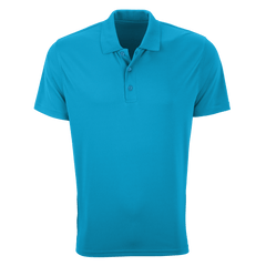 Vansport Polos S / Island Blue Vansport - Men's Omega Solid Mesh Tech Polo