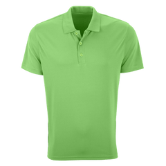 Vansport Polos S / Lime Vansport - Men's Omega Solid Mesh Tech Polo