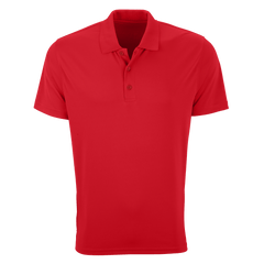 Vansport Polos S / Real Red Vansport - Men's Omega Solid Mesh Tech Polo