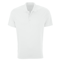 Vansport Polos S / White Vansport - Men's Omega Solid Mesh Tech Polo