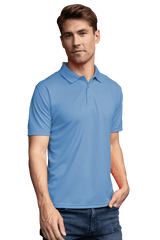 Vansport Polos Vansport - Men's Omega Solid Mesh Tech Polo