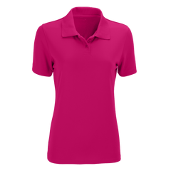 Vansport Polos Vansport - Women's Omega Solid Mesh Tech Polo