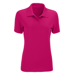 Vansport Polos Vansport - Women's Omega Solid Mesh Tech Polo