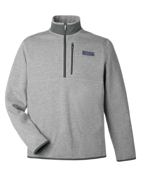 Vineyard Vines Fleece S / Ultimate Grey Vineyard Vines - Men's Mountain Sweater Fleece Quarter-Zip