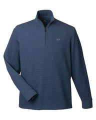 Vineyard Vines Layering S / Deep Bay Vineyard Vines - Men's Saltwater Quarter-Zip Pullover