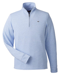 Vineyard Vines Layering S / Jake Blue Vineyard Vines - Men's Saltwater Quarter-Zip Pullover