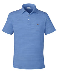 Vineyard Vines Polos S / Maui Blue Vineyard Vines - Men's Bradley Stripe Sankaty Polo