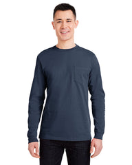 Vineyard Vines Woven Shirts Vineyard Vines - Long Sleeve Pocket T-Shirt