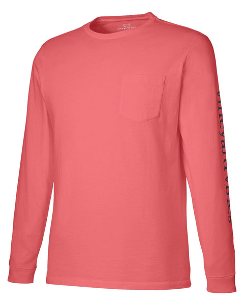 Vineyard Vines T-shirts Vineyard Vines - Long Sleeve Pocket T-Shirt