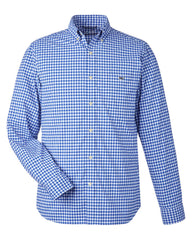 Vineyard Vines Woven Shirts S / Maritime Blue Vineyard Vines - Men's On-The-Go Nylon Gingham Shirt