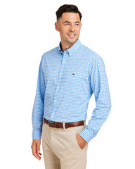 Vineyard Vines Woven Shirts Vineyard Vines - Men's On-The-Go Nylon Gingham Shirt