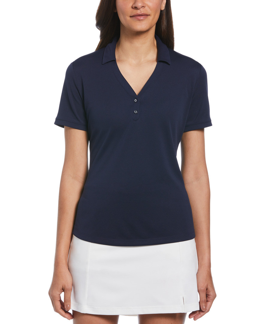 Callaway Polos S / Peacoat Callaway - Women's Micro Texture Polo