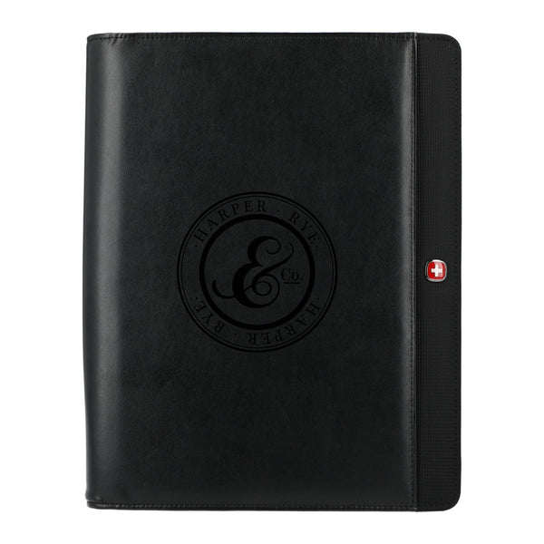 Wenger Accessories One Size / Black Wenger - Recycled Tech Zippered Padfolio