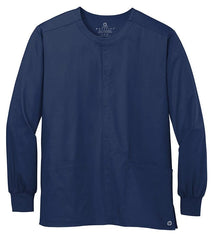 WonderWink Scrubs XXS / Navy WonderWink - Unisex WorkFlex™ Snap-Front Scrub Jacket