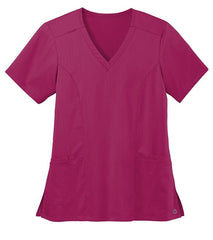 WonderWink Scrubs XXS / Wine WonderWink - Women’s Premiere Flex™ V-Neck Top