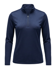 Callaway Layering S / Peacoat Callaway - Women's Baby French Terry 1/4-Zip Pullover