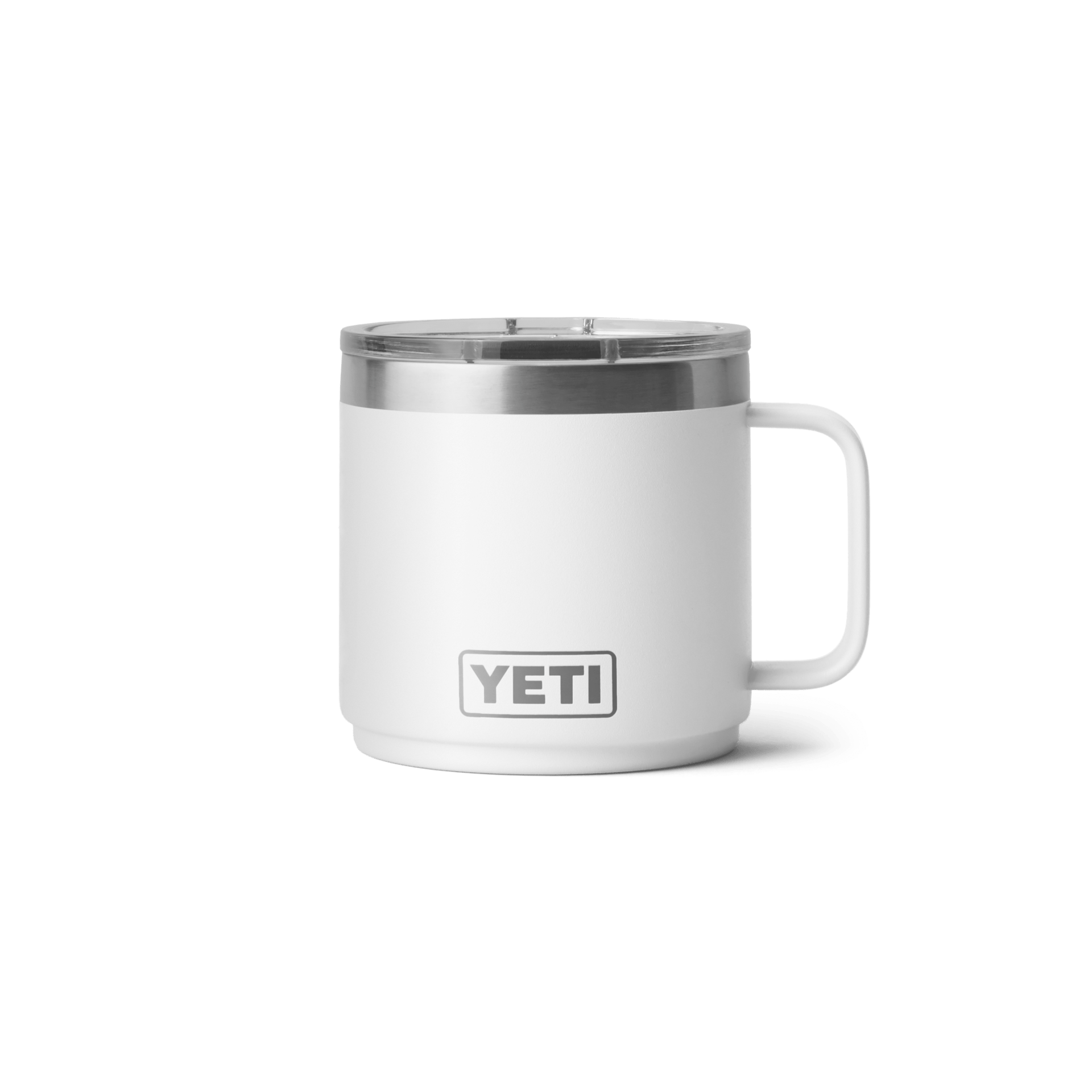 YETI Accessories 14oz / White YETI - Rambler 14oz Travel Mug w/ Magslider Lid