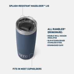 YETI Accessories YETI - Rambler 10oz Tumbler w/ Magslider Lid