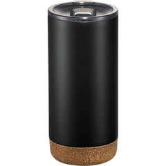 24 piece minimum Accessories 16oz / Black Copper Vacuum Tumbler with Cork 16oz