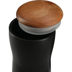 48 unit minimum Accessories Ceramic Tumbler w/Wood Lid