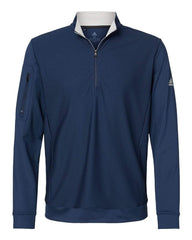 adidas Activewear S / Collegiate Navy adidas - Men's Performance Texture Quarter-Zip Pullover