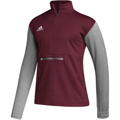 adidas Activewear S / Team Collegiate Burgundy adidas - Men's Team Issue 1/4 Zip