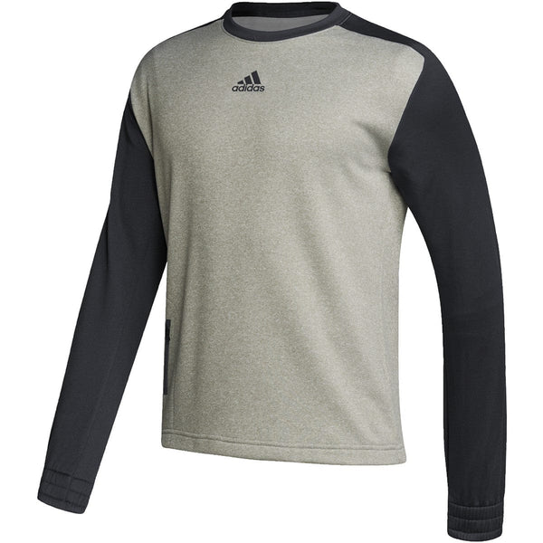 adidas Activewear XS / Black/Medium Grey Heather/White adidas - Men's Team Issue Crew