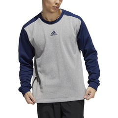 adidas Activewear XS / Team Navy Blue/Medium Grey Heather/White adidas - Men's Team Issue Crew