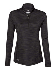 adidas - Women's Lightweight Mélange Quarter-Zip Pullover