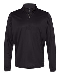 adidas Layering S / Black adidas - Men's Lightweight UPF Quarter-Zip Pullover