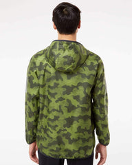 adidas Outerwear adidas - Men's Hooded Full-Zip Printed Windbreaker