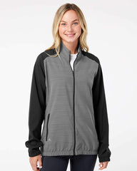 adidas Outerwear adidas - Women's Heather Block Full-Zip Wind Jacket