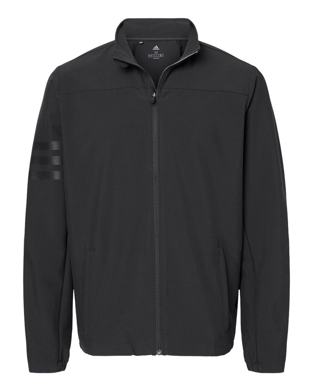 adidas Outerwear S / Black/Black adidas - Men's 3-Stripes Jacket