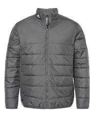 adidas Outerwear S / Grey Five adidas - Men's Puffer Jacket