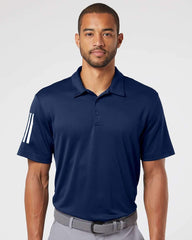 Adidas Polos adidas - Men's Floating 3-Stripes Polo