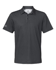 Adidas Polos S / Black/White/Grey Three adidas - Men's Diamond Dot Print Sport Shirt