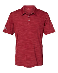 adidas Polos S / Collegiate Burgundy Melange adidas - Men's Mélange Sport Shirt