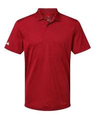 adidas Polos S / Power Red adidas - Men's Basic Polo