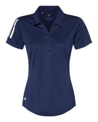 adidas Polos S / Team Navy Blue/White adidas - Women's Floating 3-Stripes Polo