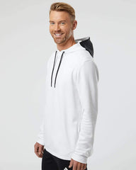 adidas Sweatshirts adidas - Men's Textured Mixed Media Hooded Sweatshirt