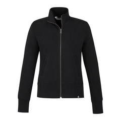 American Giant Sweatshirts XS / Black American Giant - Women's Moto Full Zip