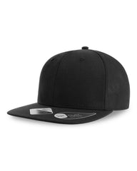 Atlantis Headwear Headwear Adjustable / Black Atlantis Headwear - Sustainable Flat Bill Cap