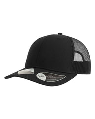 Atlantis Headwear Headwear Adjustable / Black/Black Atlantis Headwear - Sustainable Trucker Cap