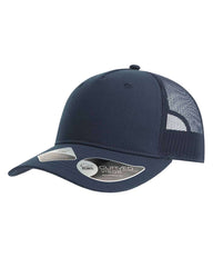 Atlantis Headwear Headwear Adjustable / Navy/Navy Atlantis Headwear - Sustainable Five-Panel Trucker Cap