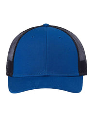 Atlantis Headwear Headwear Adjustable / Royal/Black Atlantis Headwear - Sustainable Recy Three Trucker Cap