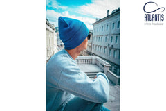 Atlantis Headwear Headwear Atlantis Headwear - Pure Sustainable Knit Beanie