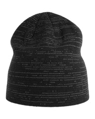 Atlantis Headwear Headwear One Size / Black Atlantis Headwear - Shine Sustainable Reflective Beanie