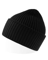 Atlantis Headwear Headwear One Size / Black Atlantis Headwear - Sustainable Chunky Rib Knit Beanie