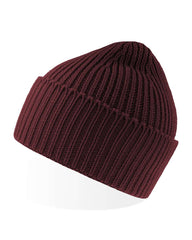 Atlantis Headwear Headwear One Size / Burgundy Melange Atlantis Headwear - Sustainable Chunky Rib Knit Beanie