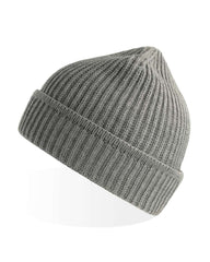 Atlantis Headwear Headwear One Size / Light Grey Melange Atlantis Headwear - Sustainable Finish Edge Knit Beanie